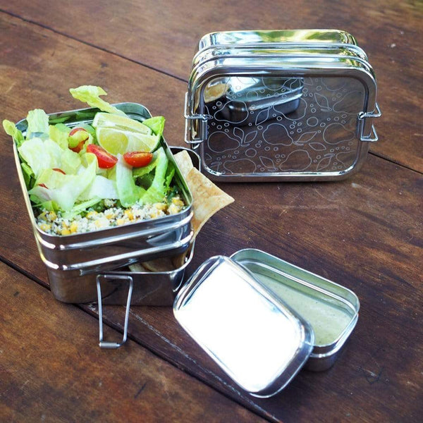 Stainless Steel 3-in-1 Classic Bento Box