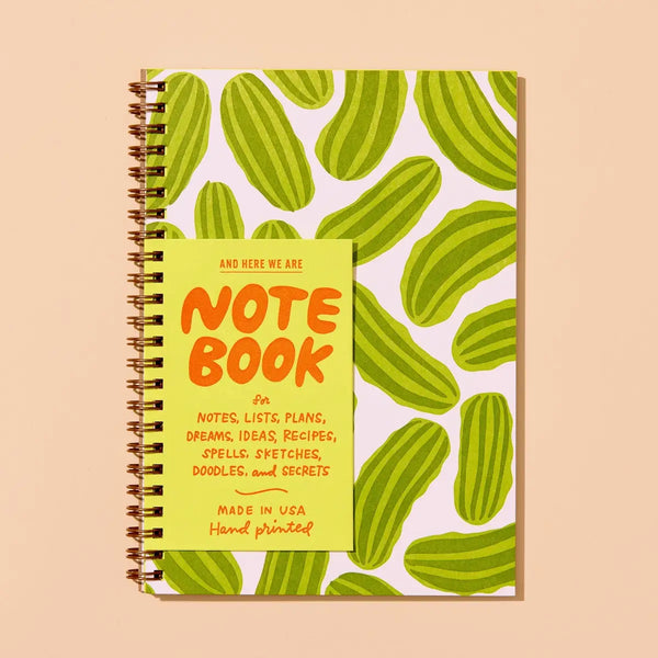 Handprinted Letterpress Notebooks