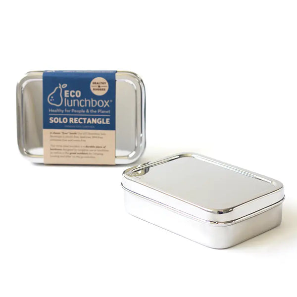 Stainless Steel Solo Rectangle Lunch Box