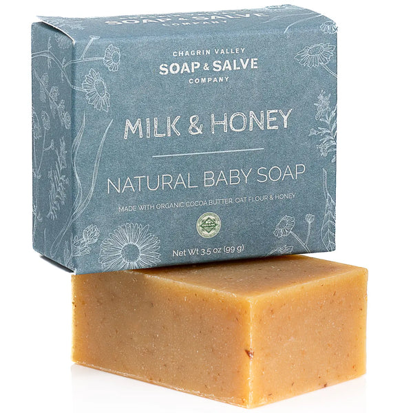 Organic Milk & Honey Baby Soap Bar