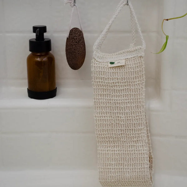 Sisal Back Scrubber Strap