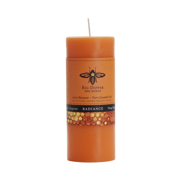 Aromatherapy Beeswax Pillar Candles