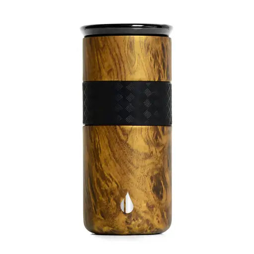 Insulated Stainless Steel Plastic-Free Coffee Travel Mug, Ceramic Lid, 16 oz