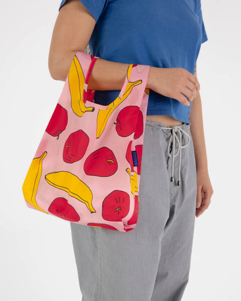 Baby Baggu Light Pink Apples and Bananas