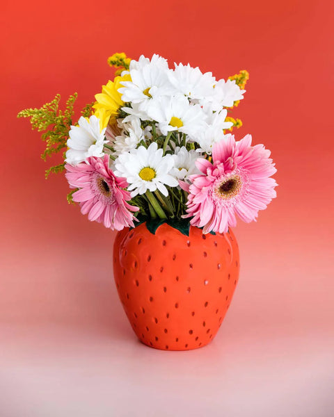 Ceramic Fruit Vase