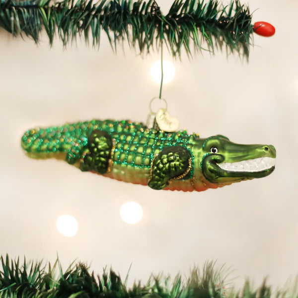 Glass Ornaments- Louisiana Themed