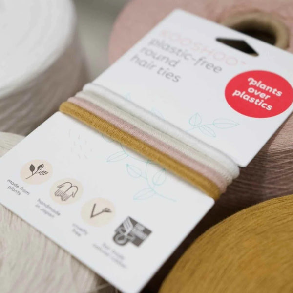 Plastic-Free Hair Ties