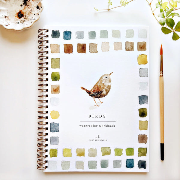 Emily Lex Studio Watercolor Workbook & Paint Set