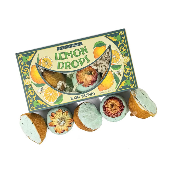 Lemon Drop Bath Bomb Set
