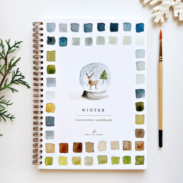 Emily Lex Studio Watercolor Workbook & Paint Set