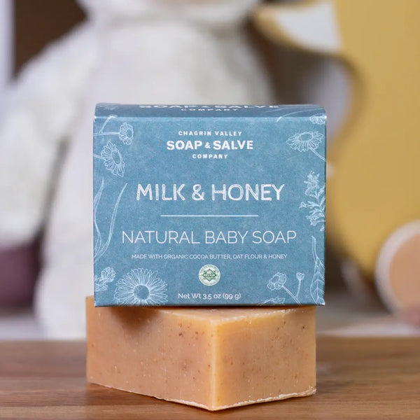 Organic Milk & Honey Baby Soap Bar