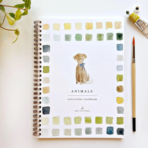 Watercolor Workbook & Paint Set