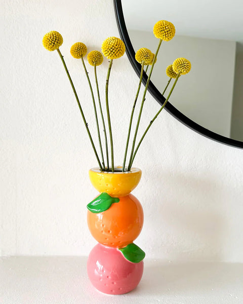 Ceramic Fruit Vase