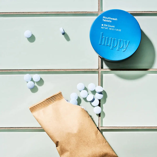 Mouthwash Tablets with Storage Tin
