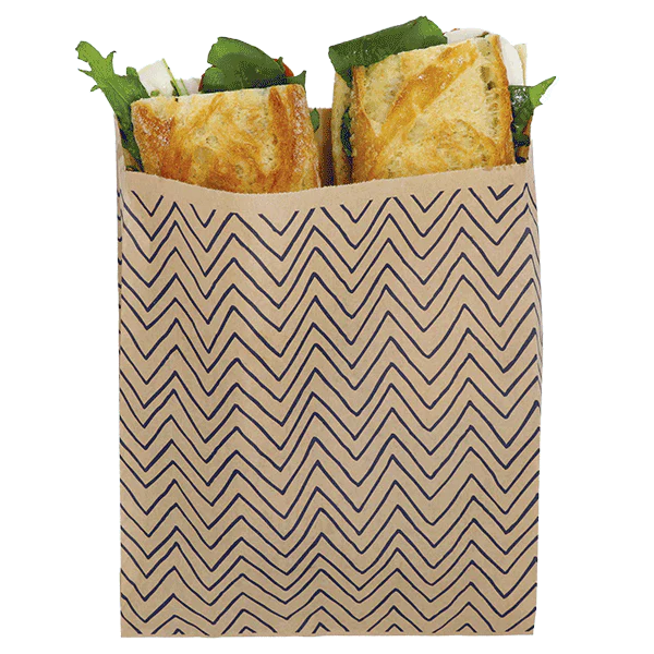 Compostable Paper Snack & Sandwich Bags