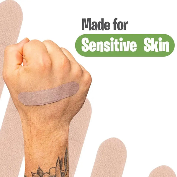 Natural Bamboo Adhesive Bandages, 100 pack