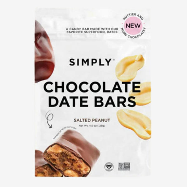 Chocolate Date Bars- Salted Peanut