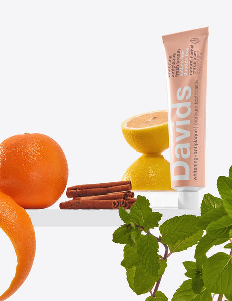 David's Premium Toothpaste/ Herbal Citrus Peppermint