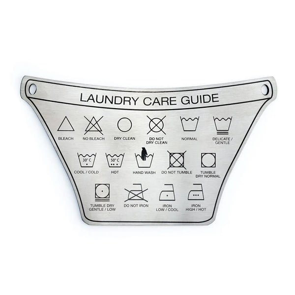 Laundry Care Symbol Magnet