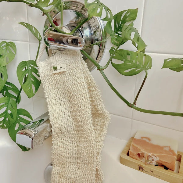 Sisal Back Scrubber Strap