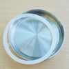 Stainless steel lid featuring silicone gasket