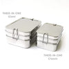 Stainless Steel 3-in-1 Giant Bento Box