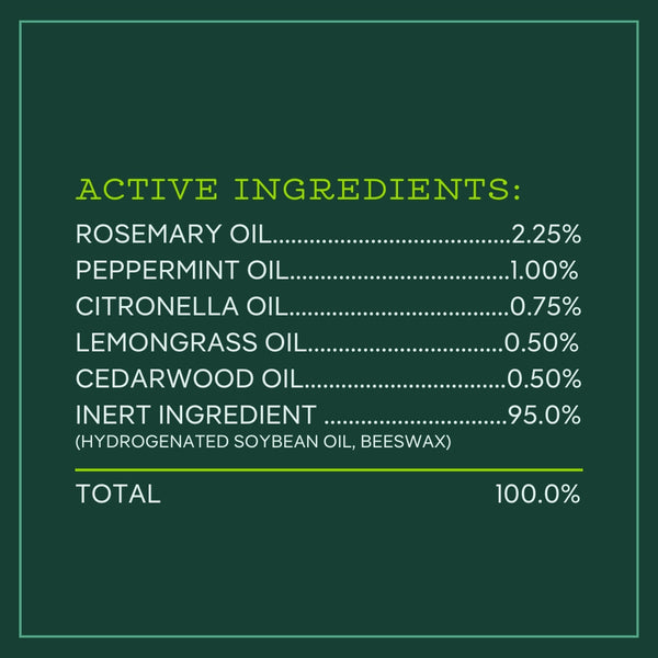 Mosquito Repellent Candle, 9 oz tin