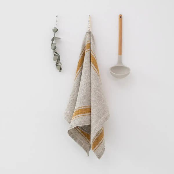 Striped Linen Kitchen Towel