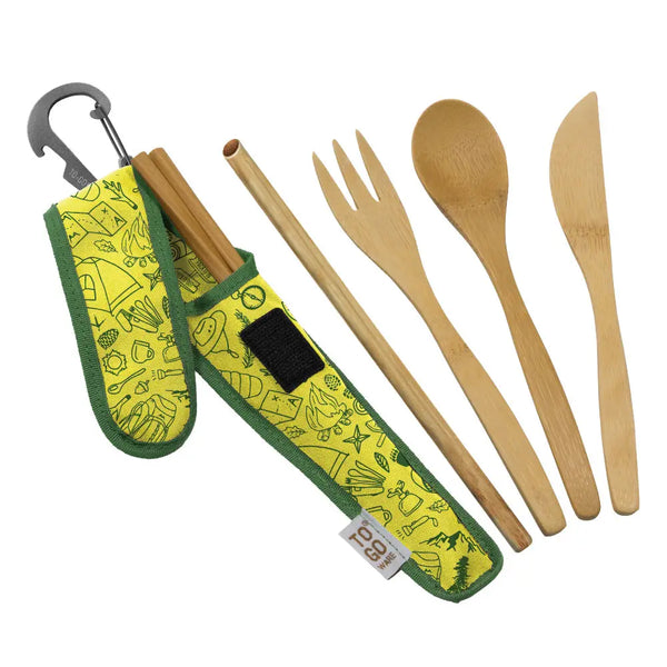 Premium Bamboo Utensil Sets