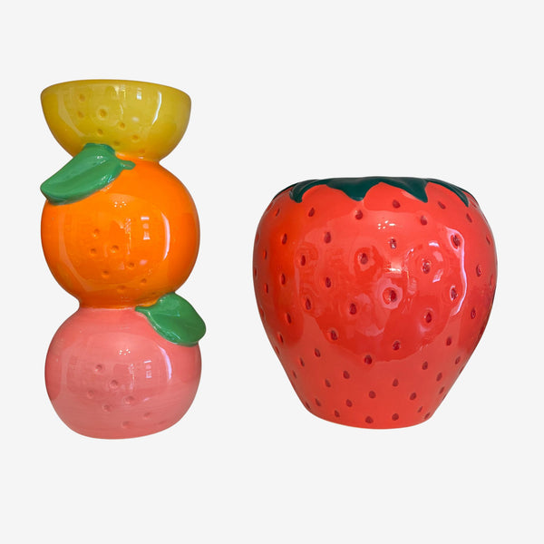 Ceramic Fruit Vase