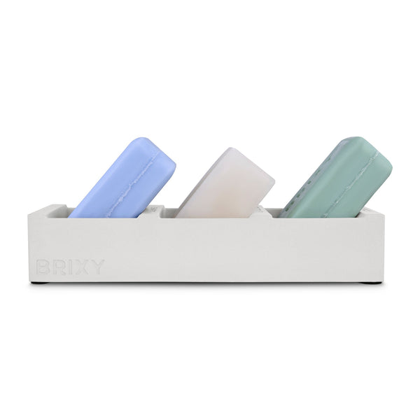 Soap Dish, Three Bar Compartment