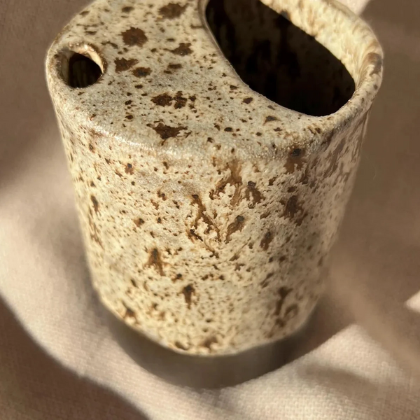 Handmade Ceramic Stoneware Travel Mug, 12 oz