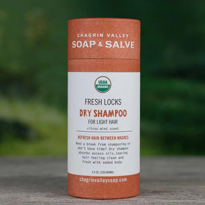 Dry Shampoo for Light Hair: Fresh Citrus Mint, 6 fl oz tube