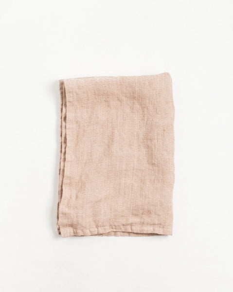 Stone Washed Linen Tea Towel 18" x 26"