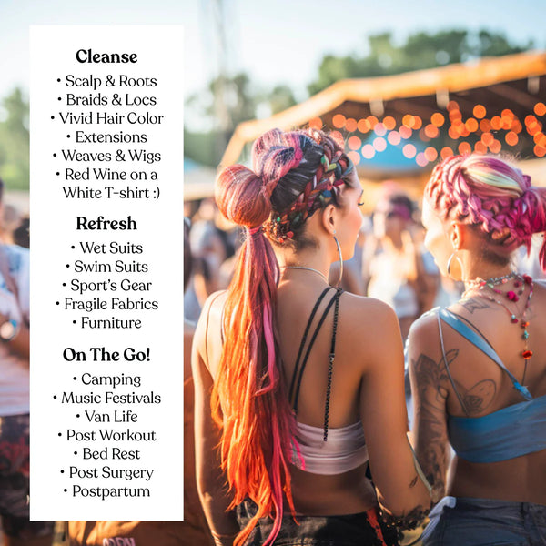 Enzyme Hair Cleansing Spray, 10 oz