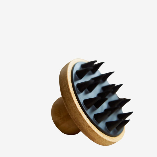 Bamboo Silicone Scalp Massager