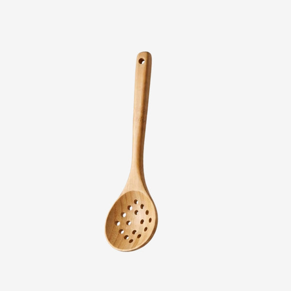 Bamboo Straining Spoon