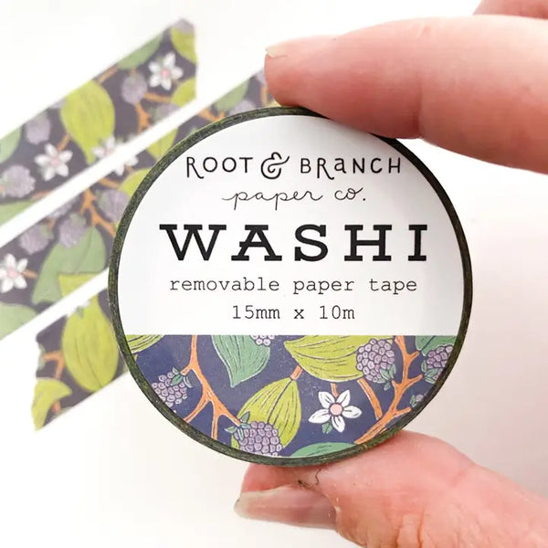 Wild Blackberry Removable Paper Washi Tape