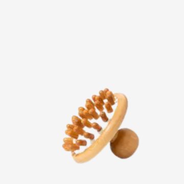 Bamboo Wood Scalp Massager