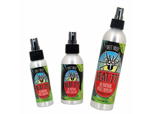 Beat It! All Natural Insect Repellent Prefilled Bottles Bugspray Skin Insect Repellent Beat It!   