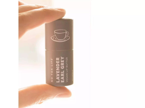 Lavender Earl Grey Lip Butter vegan lip butter No Tox Life   