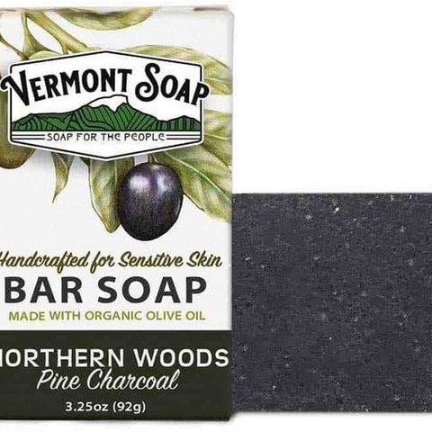 Organic Handmade Bar Soap: Northern Woods, 3.25 oz soap Vermont Soap   