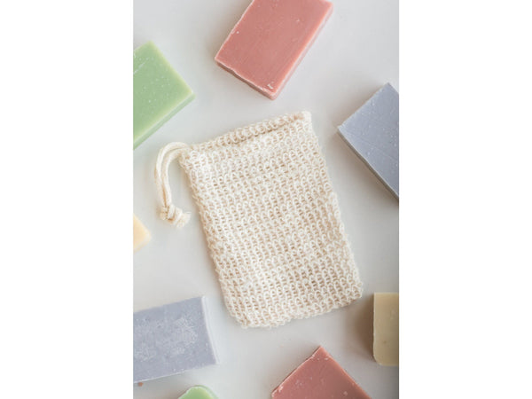 Casa Agave Woven Soap Saver Bag & Exfoliating Scrubber soap saver exfoliating bag No Tox Life   