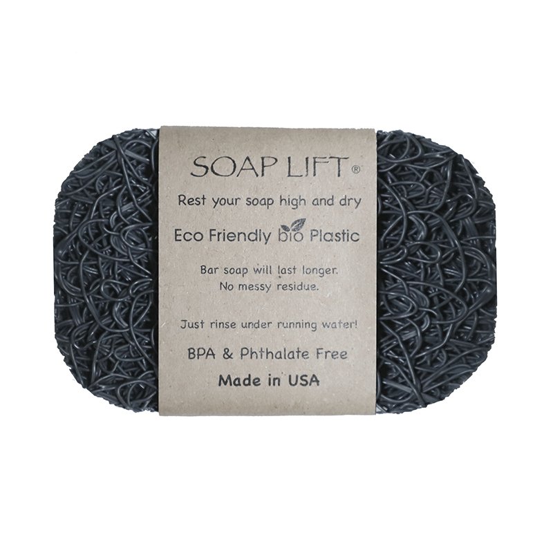 The Original Soap Lift Soap Saver soap matt, soap shelf, soap pad, gray