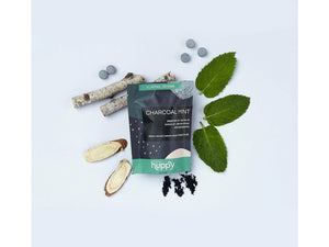 Huppy Charcoal Mint Toothpaste Tablets Toothpaste tablets Huppy Default Title  