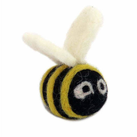 Berta the Honeybee, Felted Wool Honeybee toy felted wool honeybee Friendsheep   