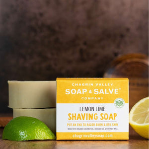 zero waste shaving soap bar Chagrin Valley