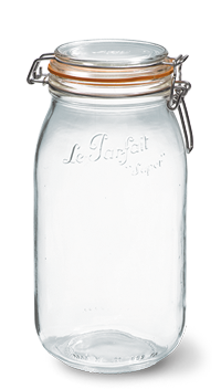 Le Parfait Super Jars| Storage and Canning Latching Glass Jar | 2 Liter latching glass jar Le Parfait   